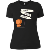 T-Shirts Black / X-Small DEATH TINY Women's Premium T-Shirt