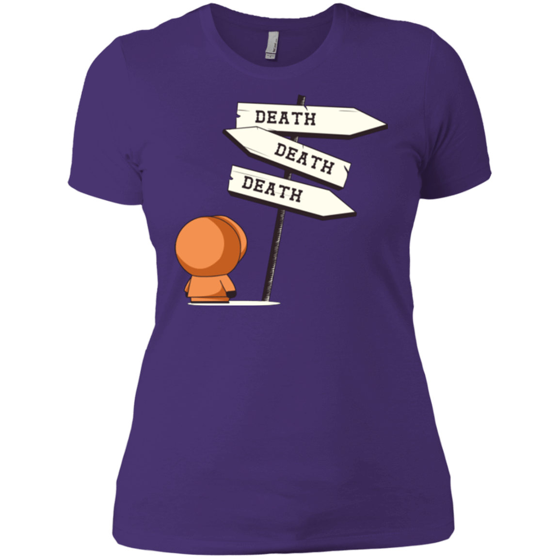 T-Shirts Purple / X-Small DEATH TINY Women's Premium T-Shirt