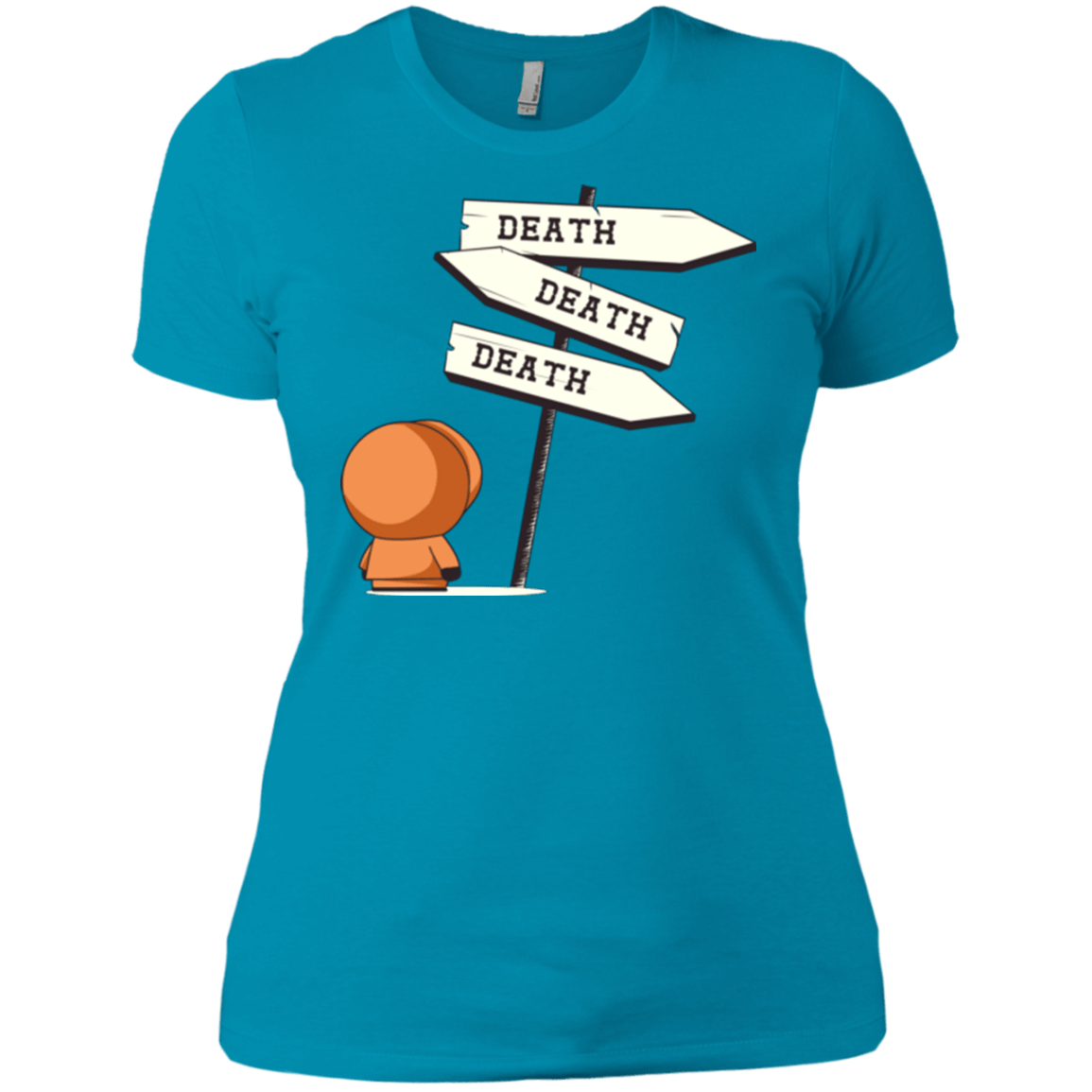 T-Shirts Turquoise / X-Small DEATH TINY Women's Premium T-Shirt