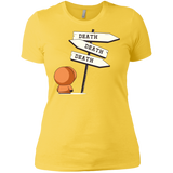 T-Shirts Vibrant Yellow / X-Small DEATH TINY Women's Premium T-Shirt