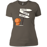 T-Shirts Warm Grey / X-Small DEATH TINY Women's Premium T-Shirt