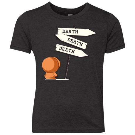 T-Shirts Vintage Black / YXS DEATH TINY Youth Triblend T-Shirt