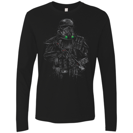 T-Shirts Black / Small Death trooper Men's Premium Long Sleeve