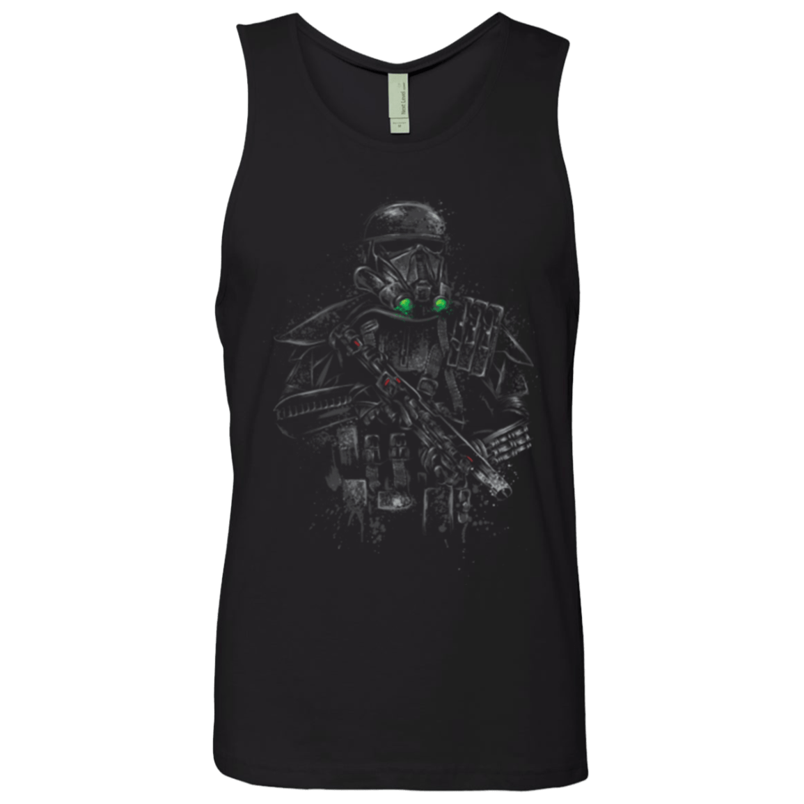 T-Shirts Black / Small Death Trooper Men's Premium Tank Top