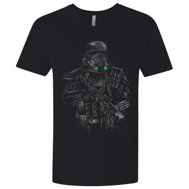 T-Shirts Black / X-Small Death trooper Men's Premium V-Neck