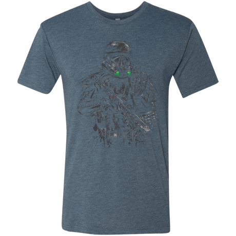 T-Shirts Indigo / Small Death Trooper Men's Triblend T-Shirt