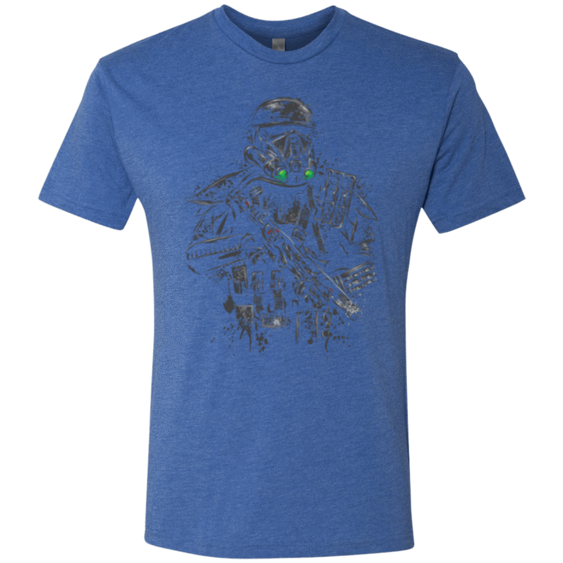 T-Shirts Vintage Royal / Small Death Trooper Men's Triblend T-Shirt