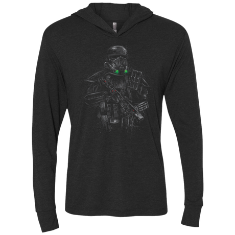 T-Shirts Vintage Black / X-Small Death Trooper Triblend Long Sleeve Hoodie Tee