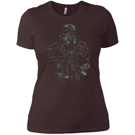 T-Shirts Dark Chocolate / X-Small Death Trooper Women's Premium T-Shirt