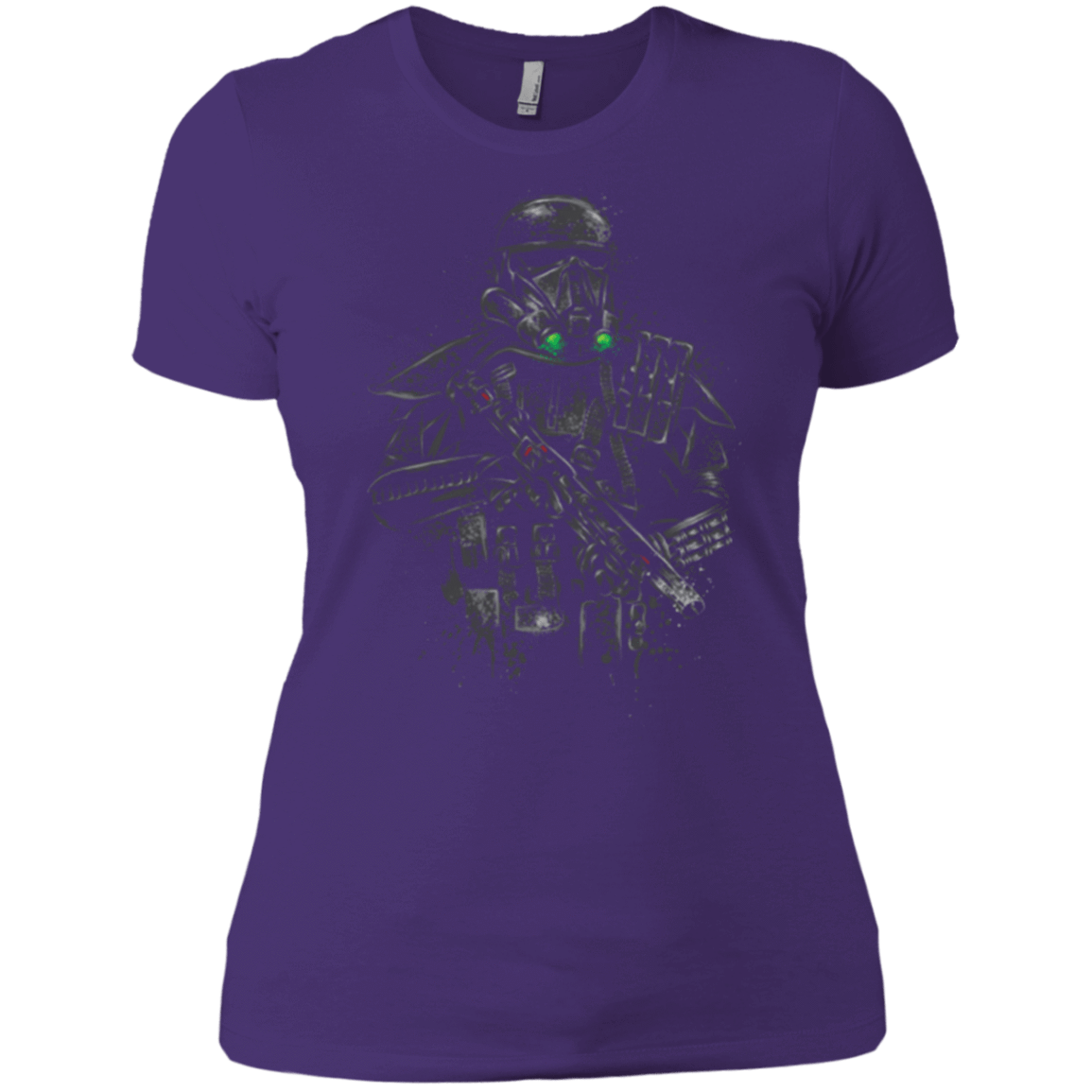 T-Shirts Purple / X-Small Death Trooper Women's Premium T-Shirt