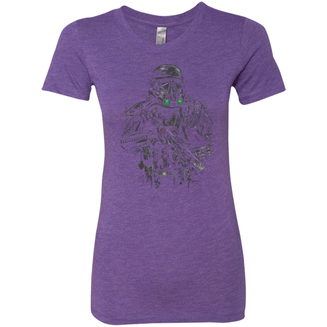 T-Shirts Purple Rush / Small Death Trooper Women's Triblend T-Shirt