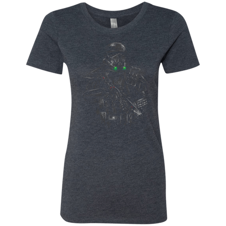 T-Shirts Vintage Navy / Small Death Trooper Women's Triblend T-Shirt