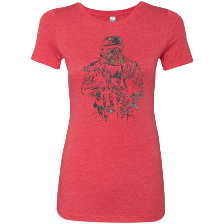 T-Shirts Vintage Red / Small Death Trooper Women's Triblend T-Shirt
