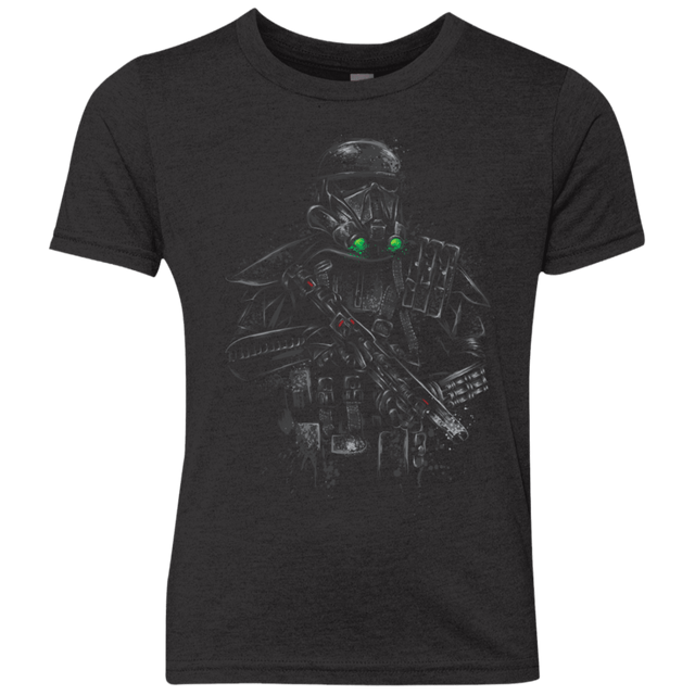 T-Shirts Vintage Black / YXS Death trooper Youth Triblend T-Shirt
