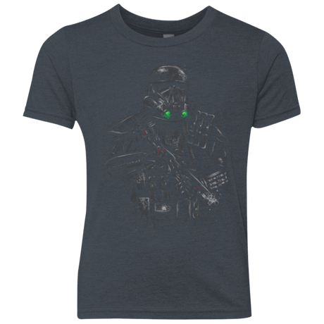 T-Shirts Vintage Navy / YXS Death Trooper Youth Triblend T-Shirt