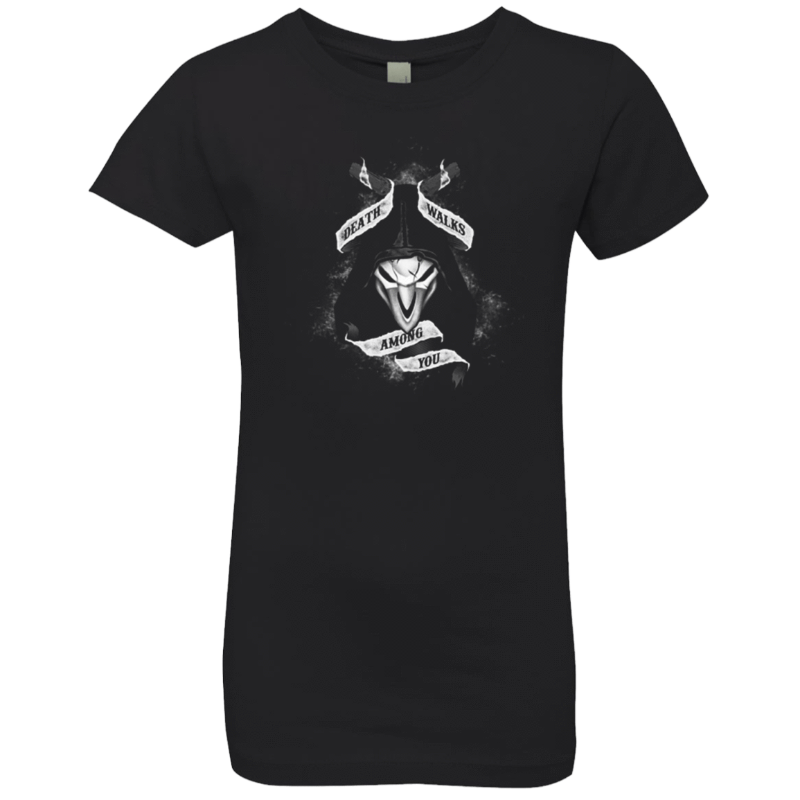 T-Shirts Black / YXS Death Walks Among You Girls Premium T-Shirt