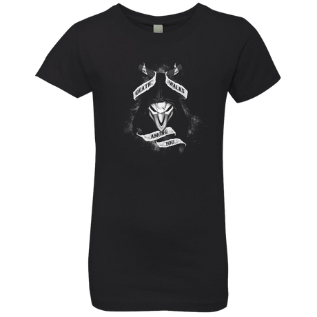 T-Shirts Black / YXS Death Walks Among You Girls Premium T-Shirt