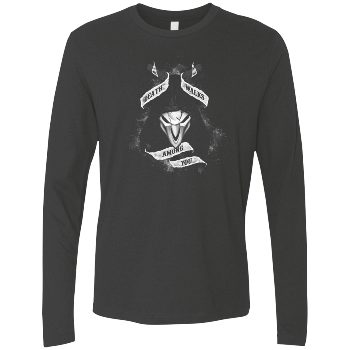 T-Shirts Heavy Metal / Small Death Walks Among You Men's Premium Long Sleeve