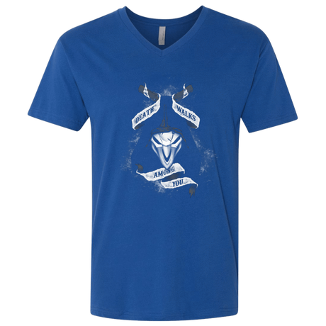 T-Shirts Royal / X-Small Death Walks Among You Men's Premium V-Neck