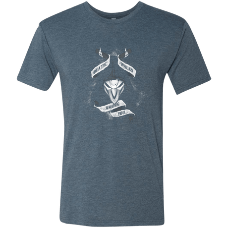 T-Shirts Indigo / Small Death Walks Among You Men's Triblend T-Shirt