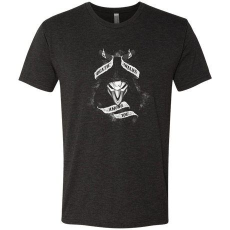 T-Shirts Vintage Black / Small Death Walks Among You Men's Triblend T-Shirt