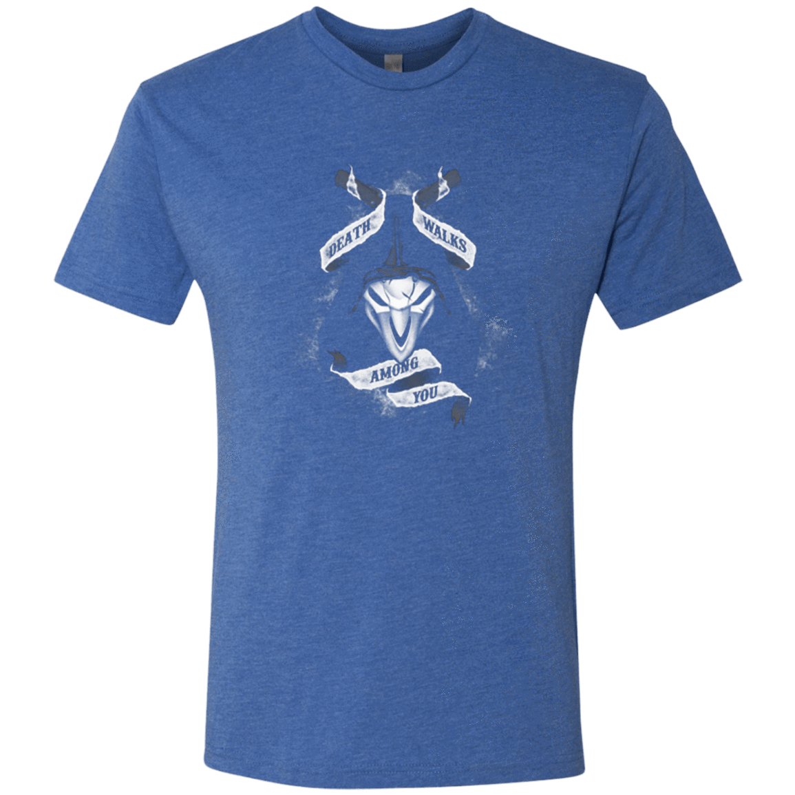T-Shirts Vintage Royal / Small Death Walks Among You Men's Triblend T-Shirt
