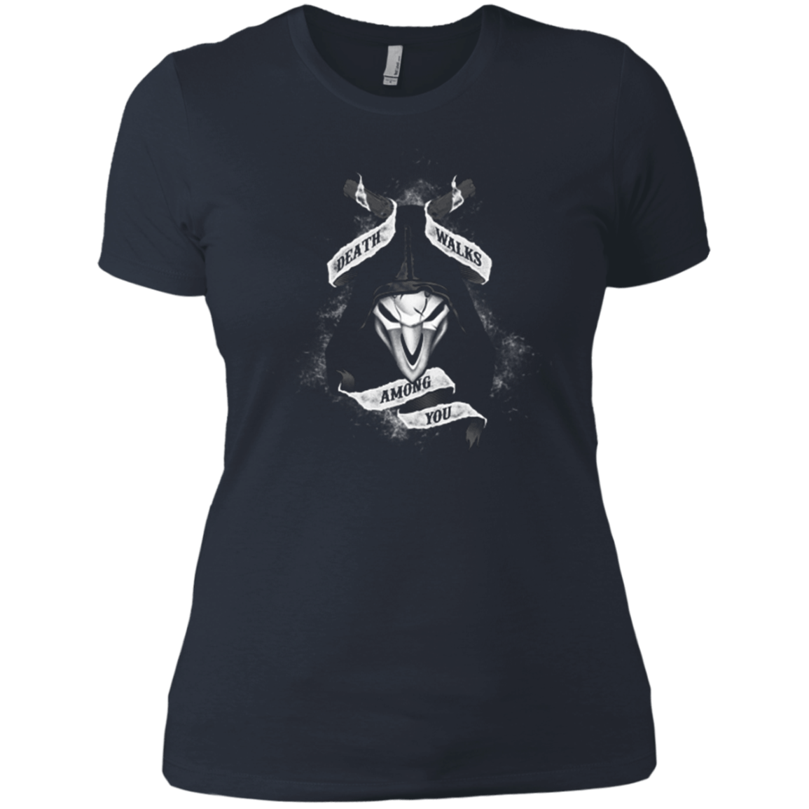 T-Shirts Indigo / X-Small Death Walks Among You Women's Premium T-Shirt