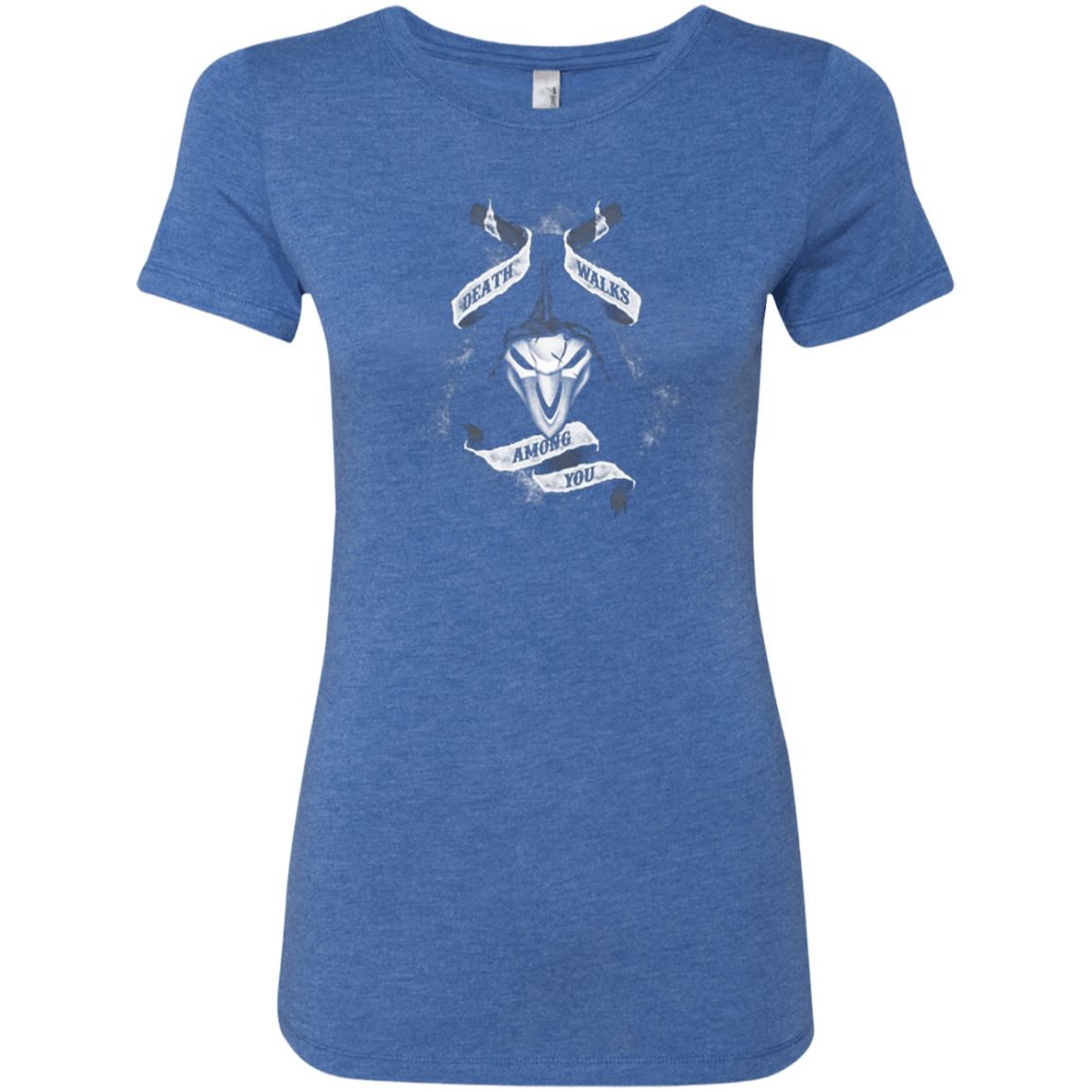 T-Shirts Vintage Royal / Small Death Walks Among You Women's Triblend T-Shirt