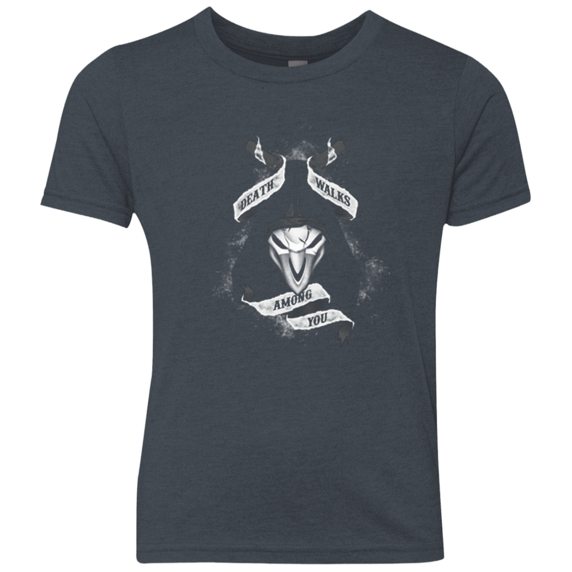 T-Shirts Vintage Navy / YXS Death Walks Among You Youth Triblend T-Shirt