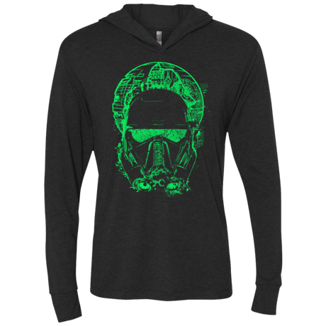 T-Shirts Vintage Black / X-Small Death Wimido Triblend Long Sleeve Hoodie Tee