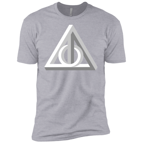 T-Shirts Heather Grey / YXS Deathly Impossible Hallows Boys Premium T-Shirt