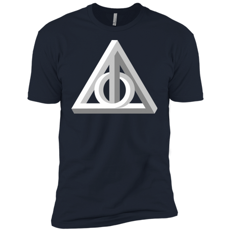 T-Shirts Midnight Navy / YXS Deathly Impossible Hallows Boys Premium T-Shirt