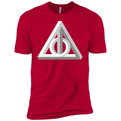 T-Shirts Red / YXS Deathly Impossible Hallows Boys Premium T-Shirt