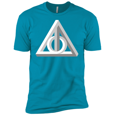 T-Shirts Turquoise / YXS Deathly Impossible Hallows Boys Premium T-Shirt