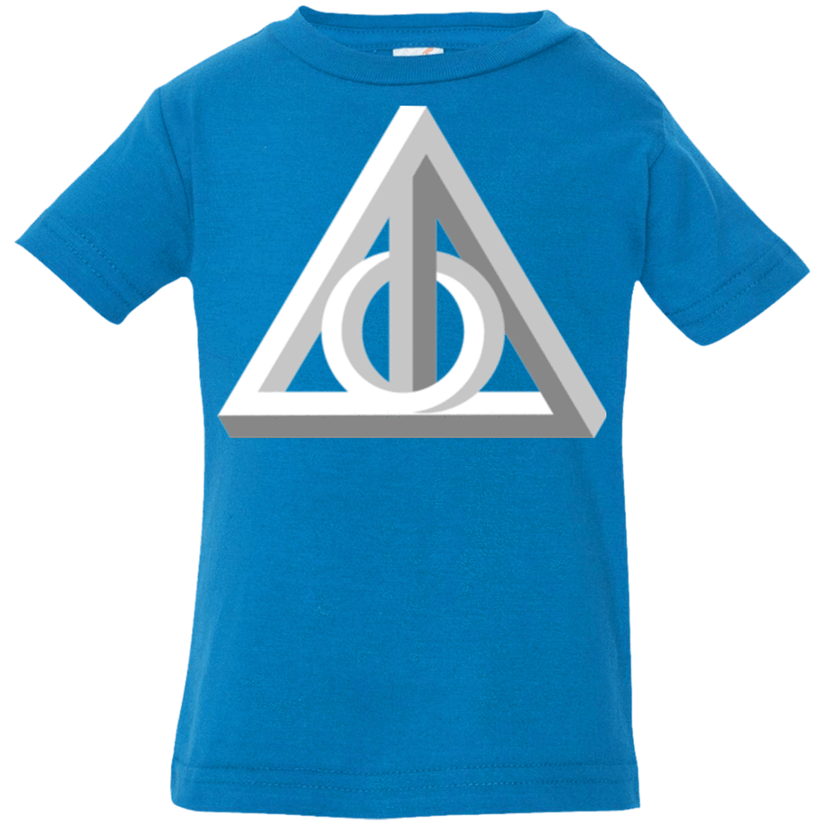 T-Shirts Cobalt / 6 Months Deathly Impossible Hallows Infant Premium T-Shirt