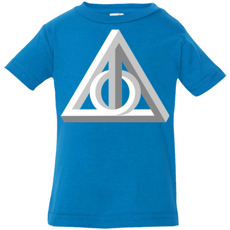 T-Shirts Cobalt / 6 Months Deathly Impossible Hallows Infant Premium T-Shirt