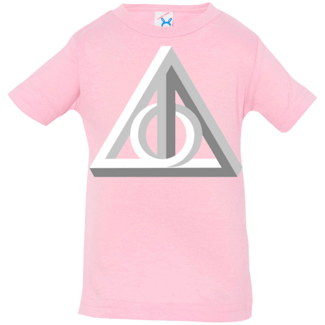 T-Shirts Pink / 6 Months Deathly Impossible Hallows Infant Premium T-Shirt