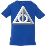 T-Shirts Royal / 6 Months Deathly Impossible Hallows Infant Premium T-Shirt