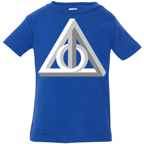 T-Shirts Royal / 6 Months Deathly Impossible Hallows Infant Premium T-Shirt