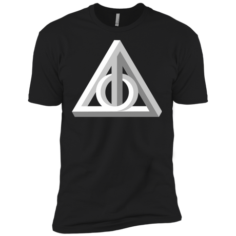 T-Shirts Black / X-Small Deathly Impossible Hallows Men's Premium T-Shirt