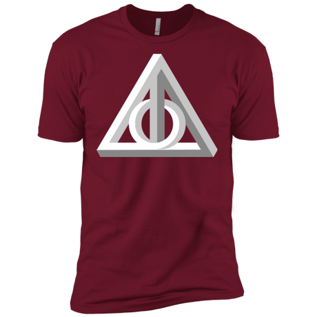 T-Shirts Cardinal / X-Small Deathly Impossible Hallows Men's Premium T-Shirt