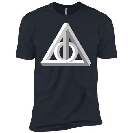 T-Shirts Indigo / X-Small Deathly Impossible Hallows Men's Premium T-Shirt