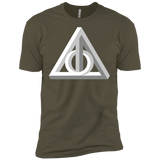 T-Shirts Military Green / X-Small Deathly Impossible Hallows Men's Premium T-Shirt