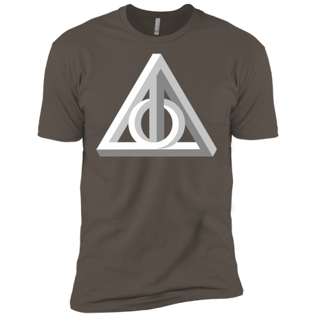 T-Shirts Warm Grey / X-Small Deathly Impossible Hallows Men's Premium T-Shirt