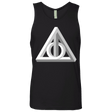 T-Shirts Black / Small Deathly Impossible Hallows Men's Premium Tank Top