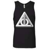 T-Shirts Black / Small Deathly Impossible Hallows Men's Premium Tank Top
