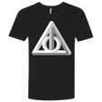 T-Shirts Black / X-Small Deathly Impossible Hallows Men's Premium V-Neck