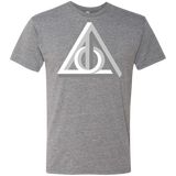 T-Shirts Premium Heather / Small Deathly Impossible Hallows Men's Triblend T-Shirt