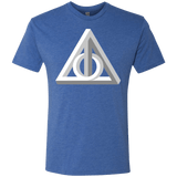 T-Shirts Vintage Royal / Small Deathly Impossible Hallows Men's Triblend T-Shirt