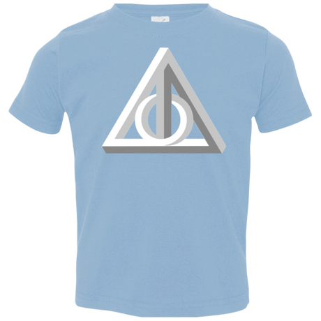 T-Shirts Light Blue / 2T Deathly Impossible Hallows Toddler Premium T-Shirt